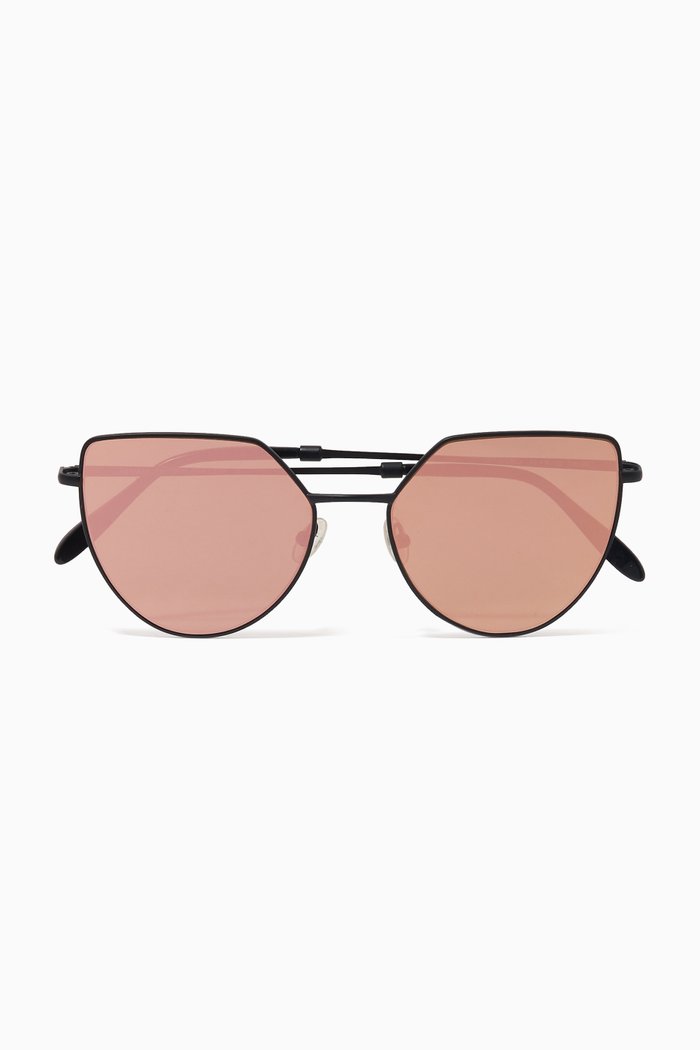 

Off Shore 1 Steel Sunglasses, Black