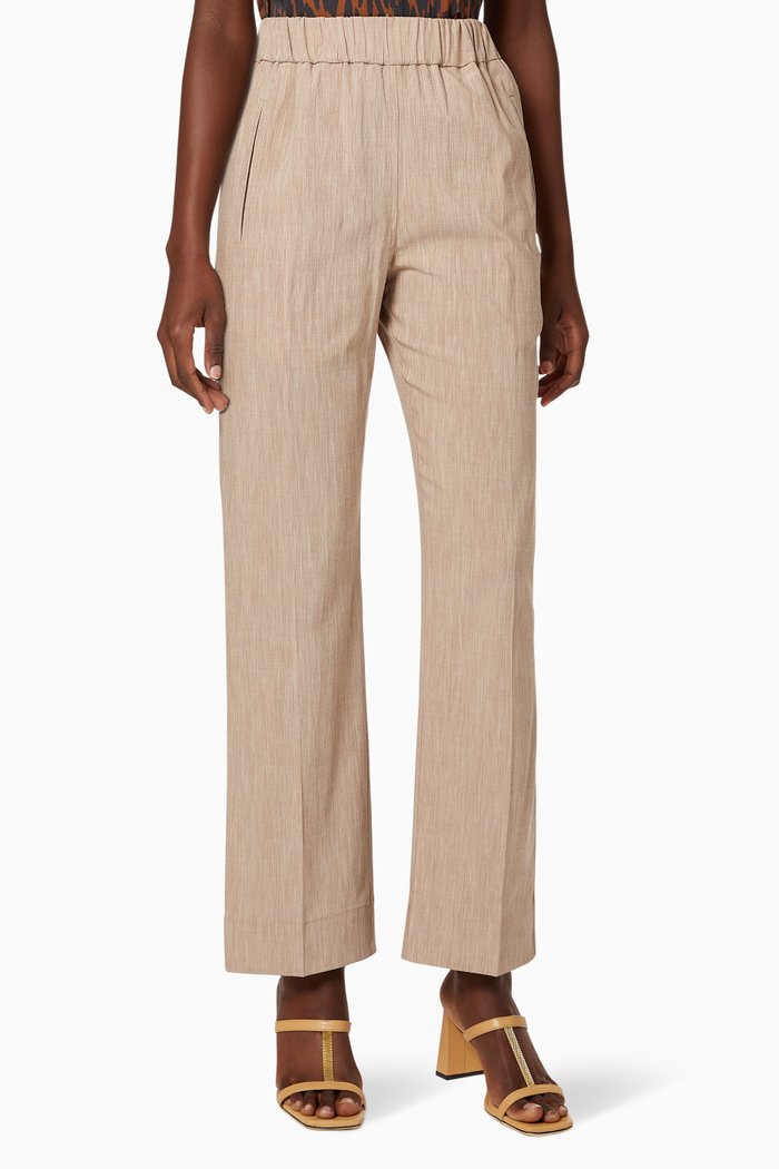 

Melange Suiting Pants, Neutral