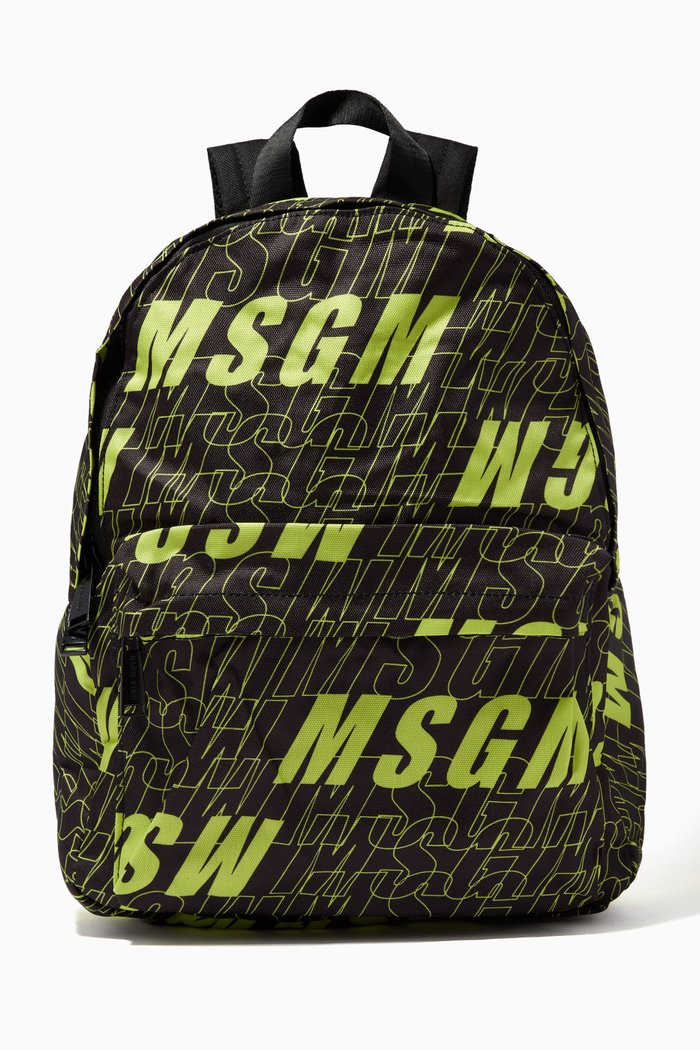 

Logo Backpack in Nylon, Black