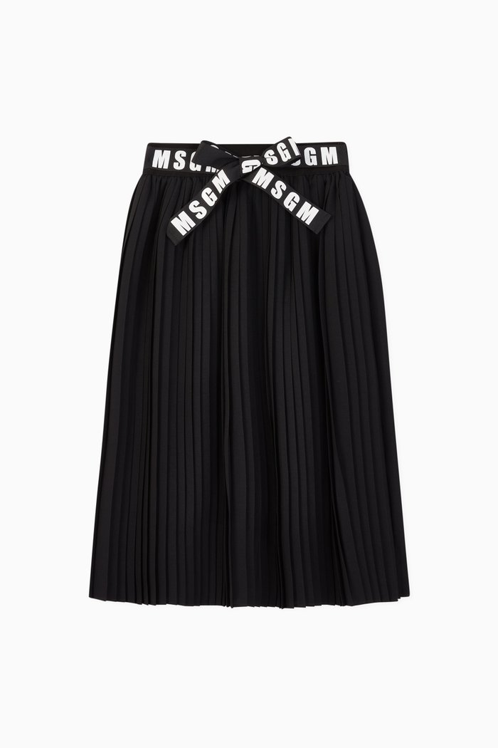

Pleated Skirt, Black