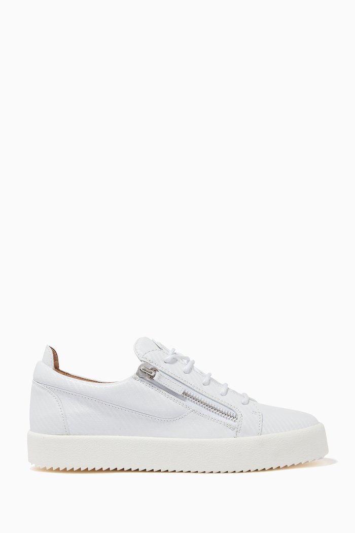 

Frankie Sneakers in Leather, White