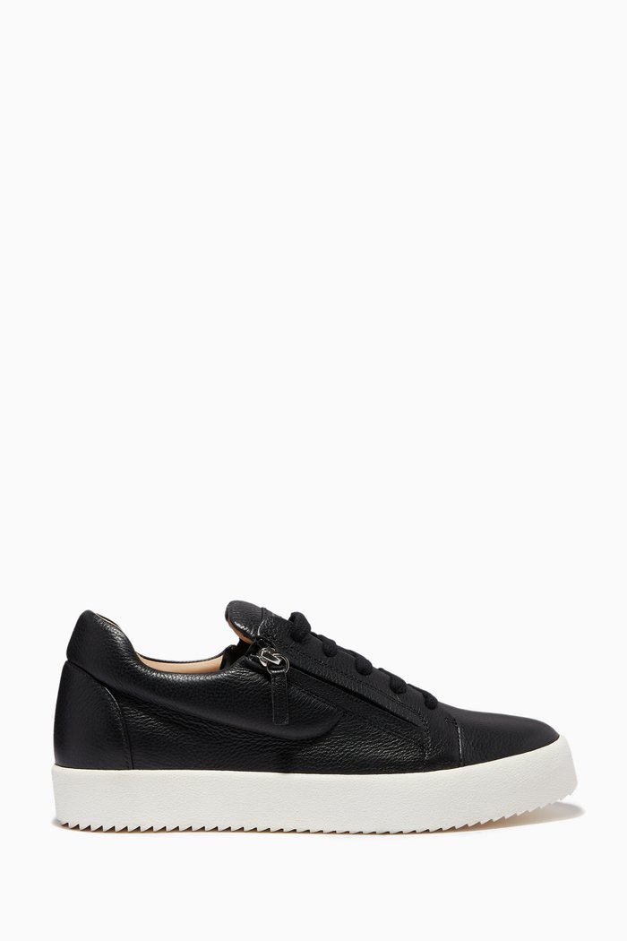 

Addy Sneakers in Leather, Black