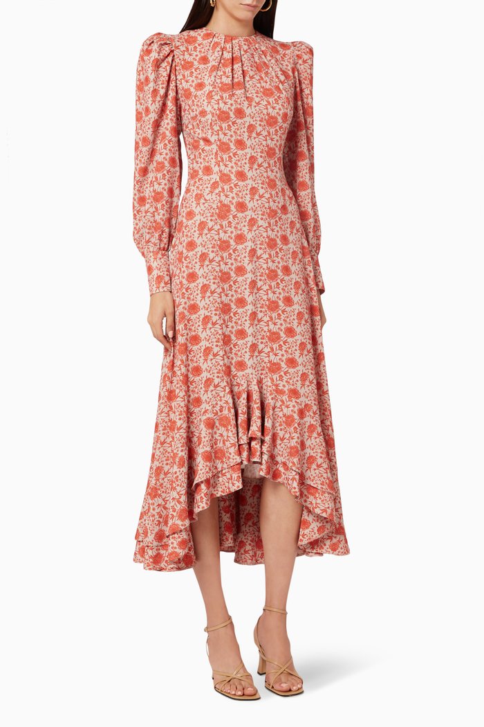 

Georgia Floral Dress, Pink