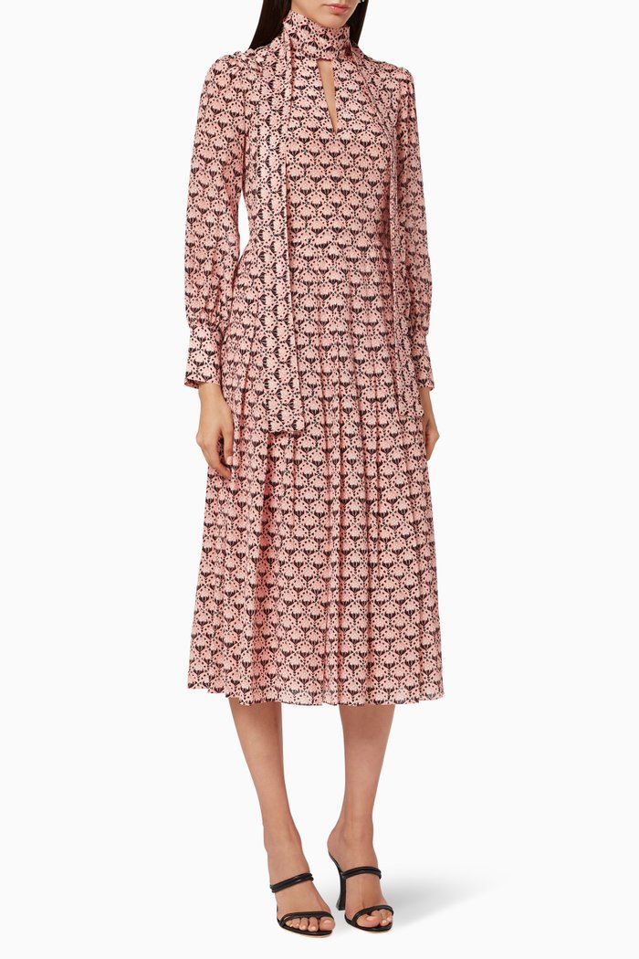

Rosie Pleated Dress, Pink