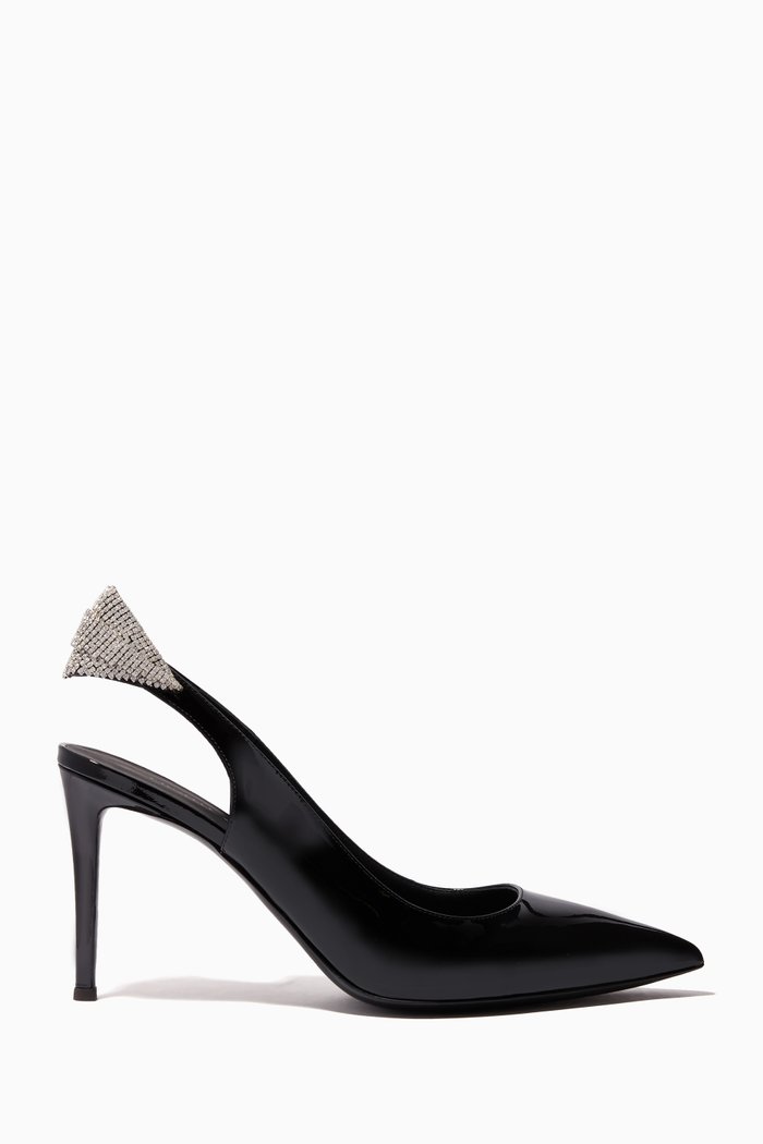 

Susie 85 Pumps in Patent Leather, Black
