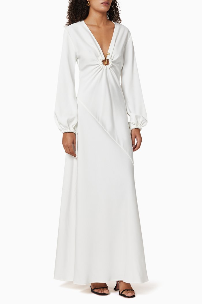 

Moon Crêpe Gown, Neutral