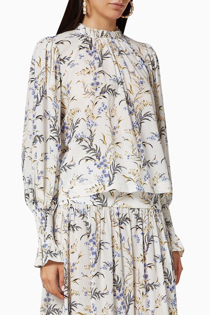 

Lavender Bay Cotton Top, White