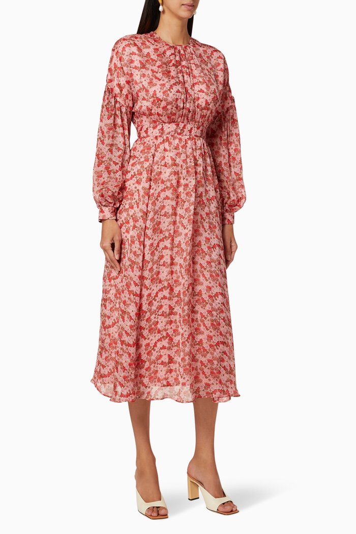 

Soft Organza Taffeta Dress, Pink
