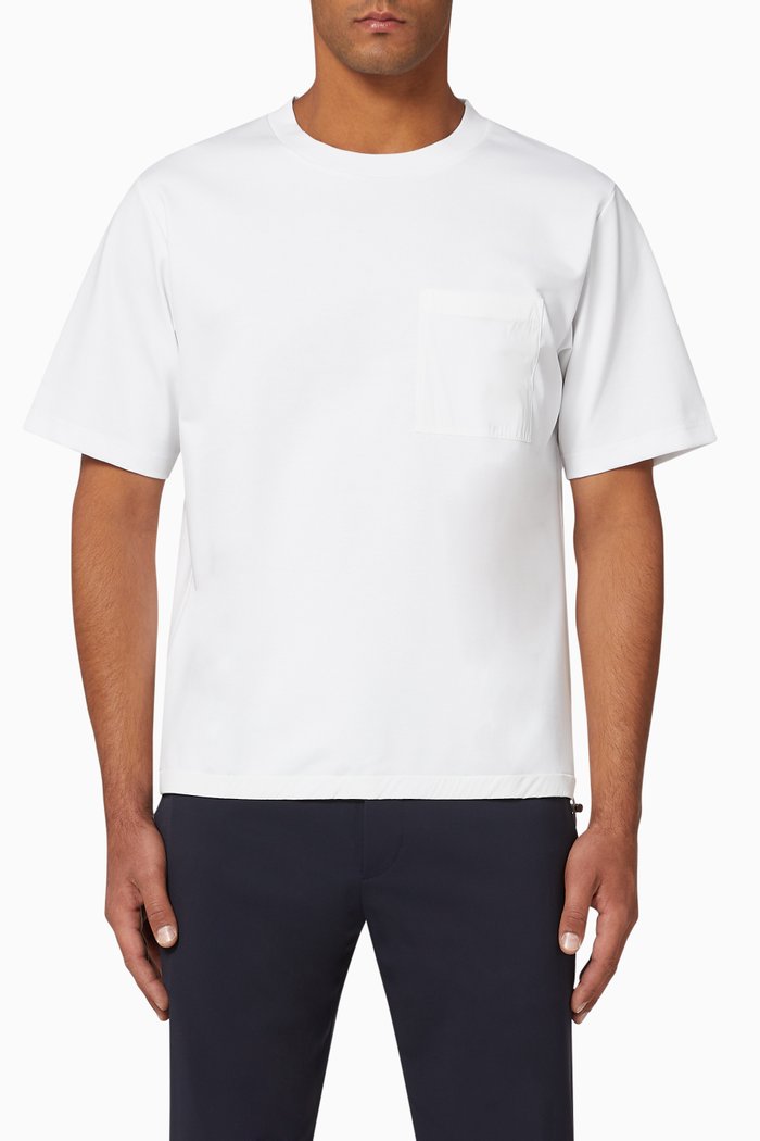 

Gethin Pocket T-Shirt, White