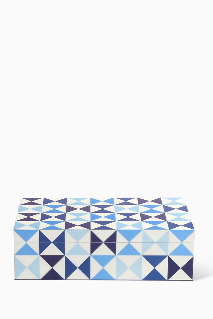 

Medium Sorrento Box in Lacquer, Multicolour