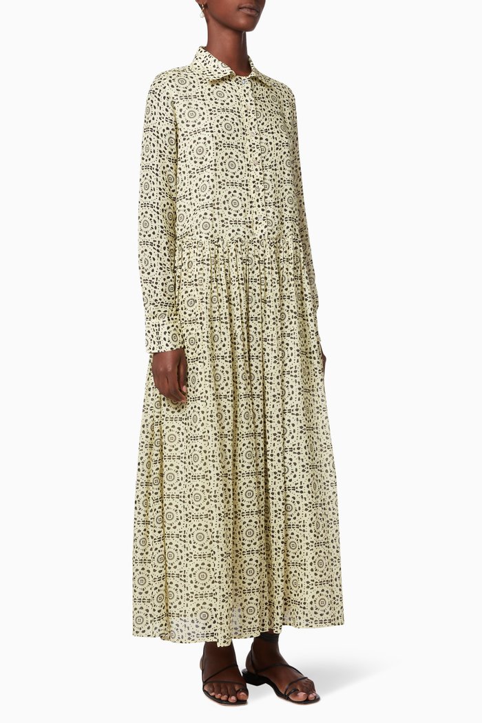 Baba Maxi Dress, Neutral