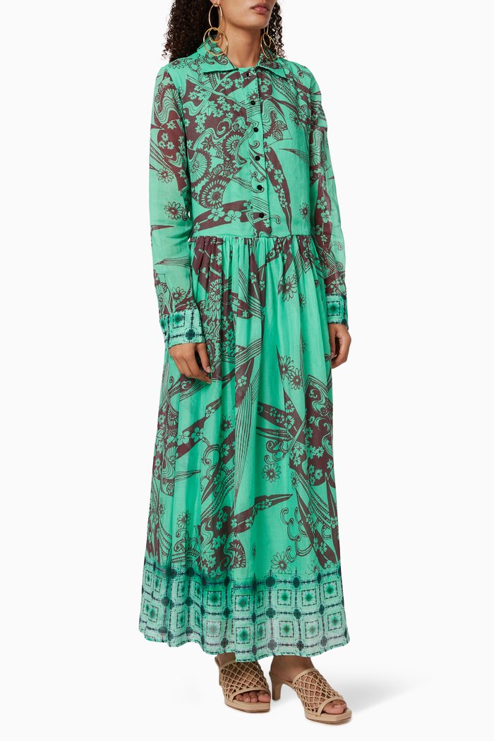 

Baba Maxi Dress, Green