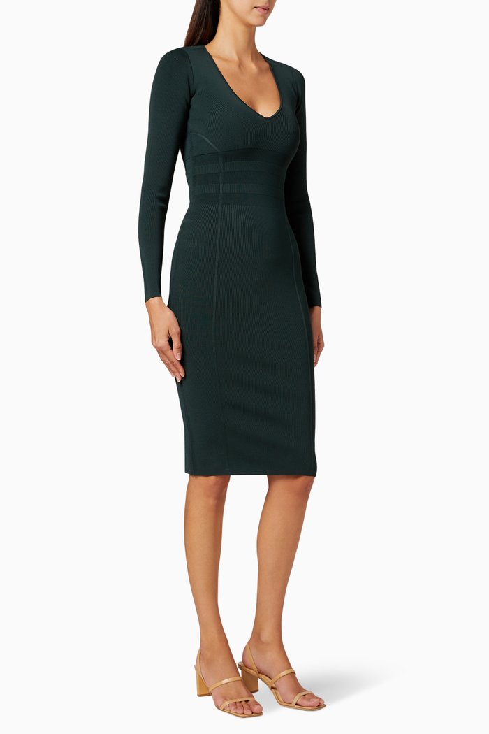 

Low Down Dress, Green