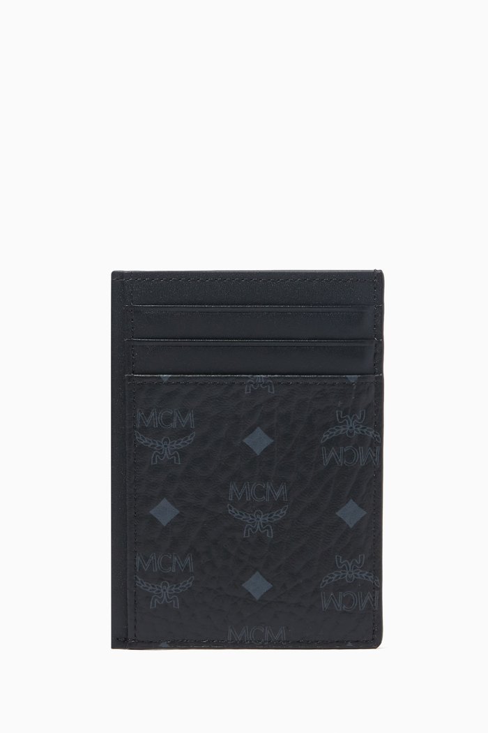 

N/S Card Case in Visetos Original, Black