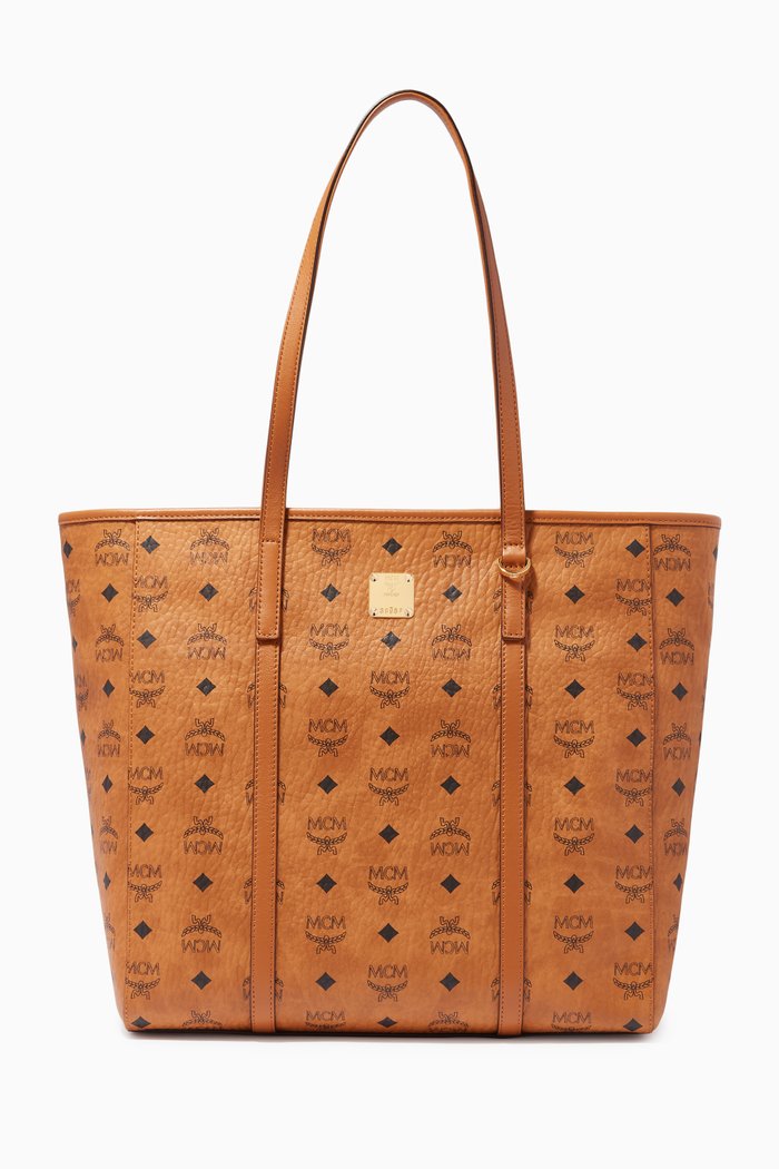 

Medium Toni Shopper in Visetos, Brown