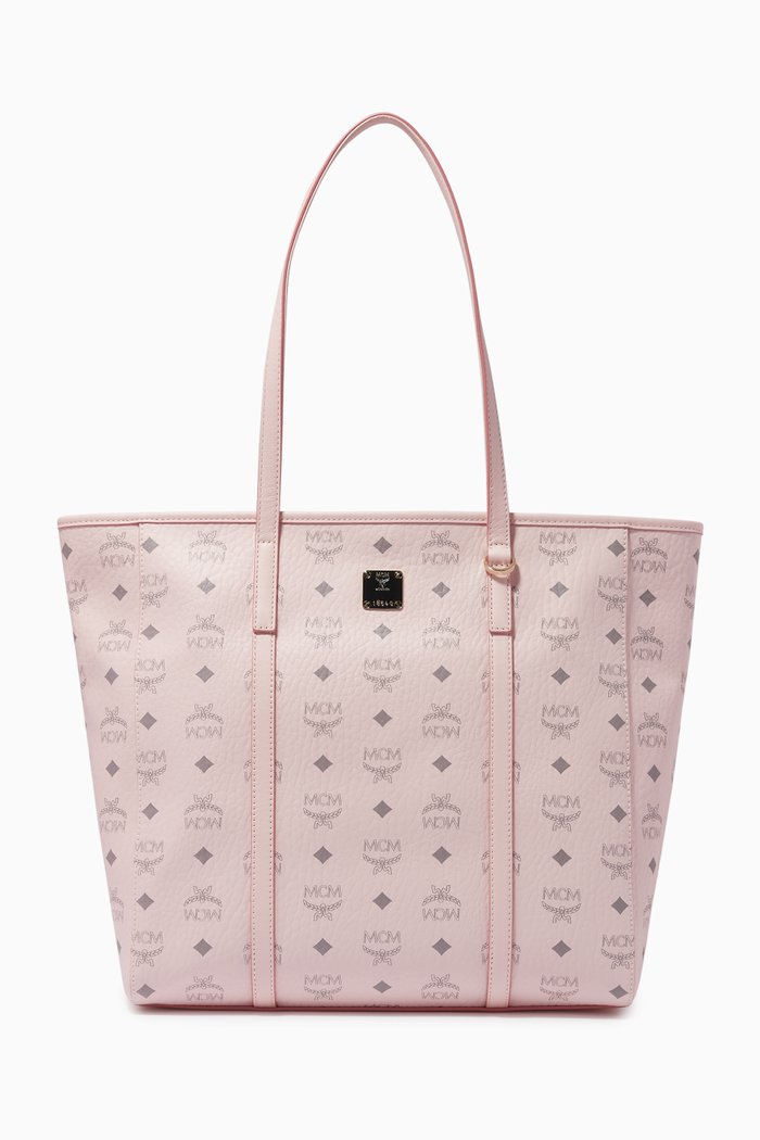 

Medium Toni Shopper in Visetos, Pink