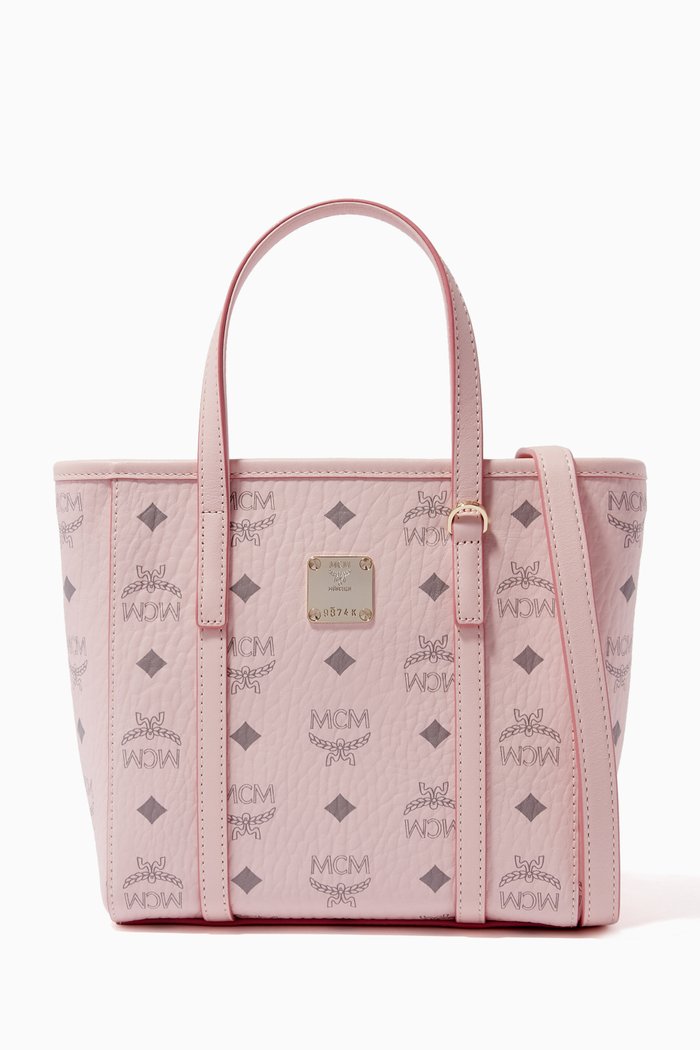 

Mini Toni Shopper in Visetos, Pink