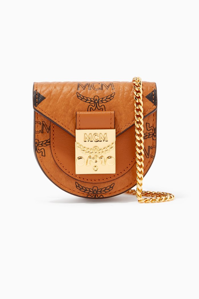 

Patricia Bag Bracelet in Visetos, Brown