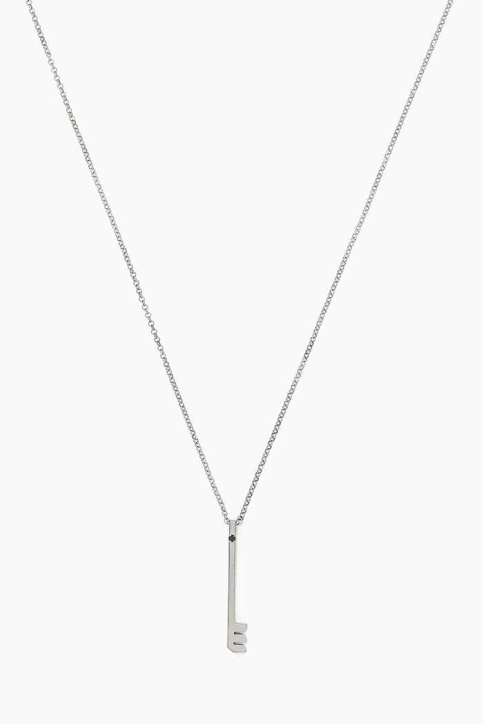 

"S" Letter Pendant in Sterling Silver