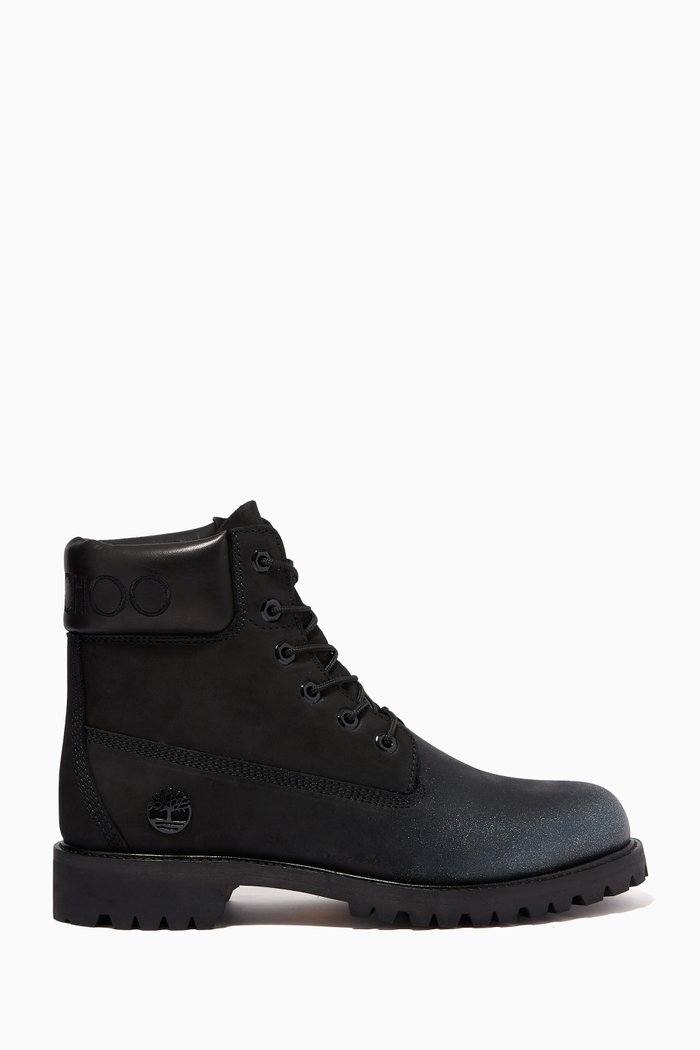 

x Timberland® Boots in Nubuck with Glitter Spread, Black
