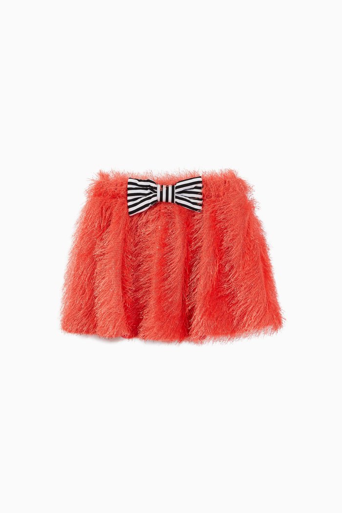 

Chili Fringed Skirt, Orange