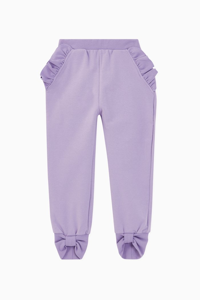 

Pancy Fancy Jersey Sweatpants, Purple