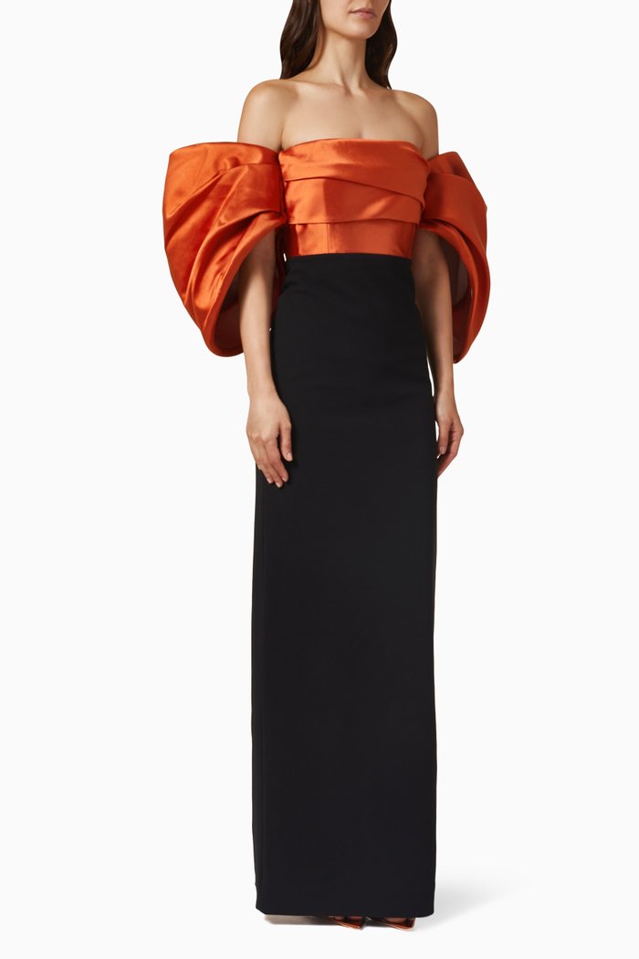 

Arla Crêpe Maxi Dress, Multicolour