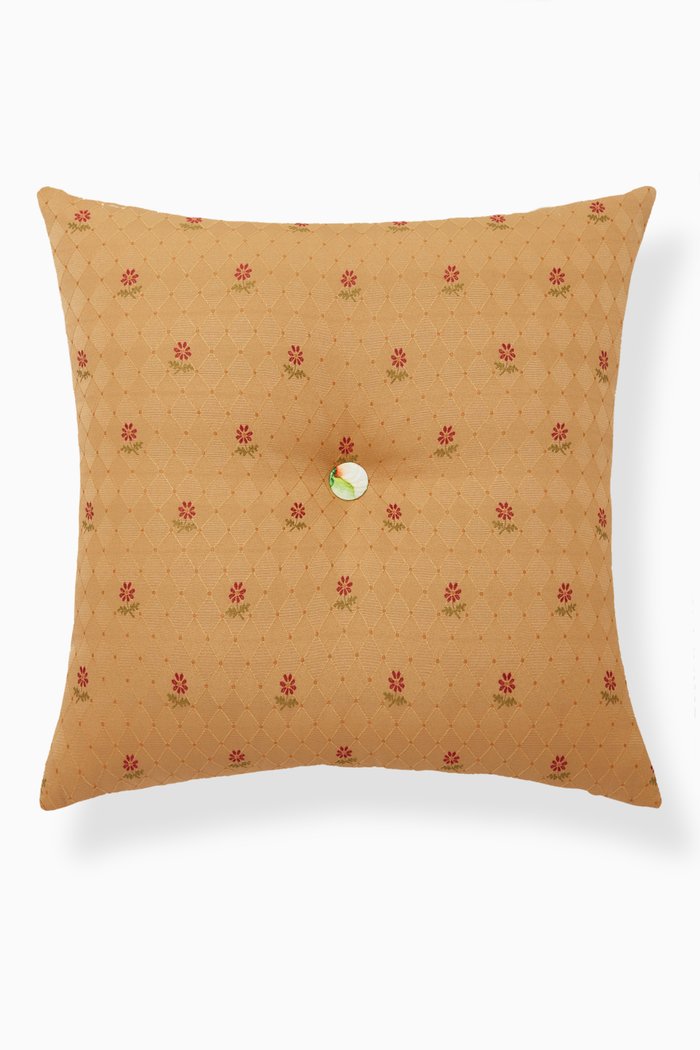 

Floral Embroidered Cushion, 50 x 50, Multicolour