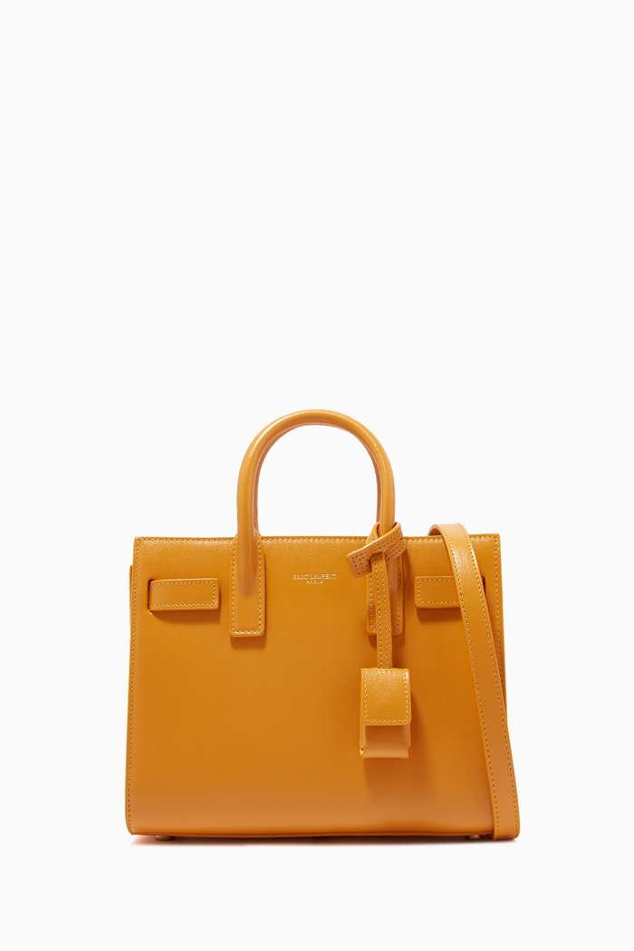 

Classic Nano Sac de Jour in Leather, Yellow