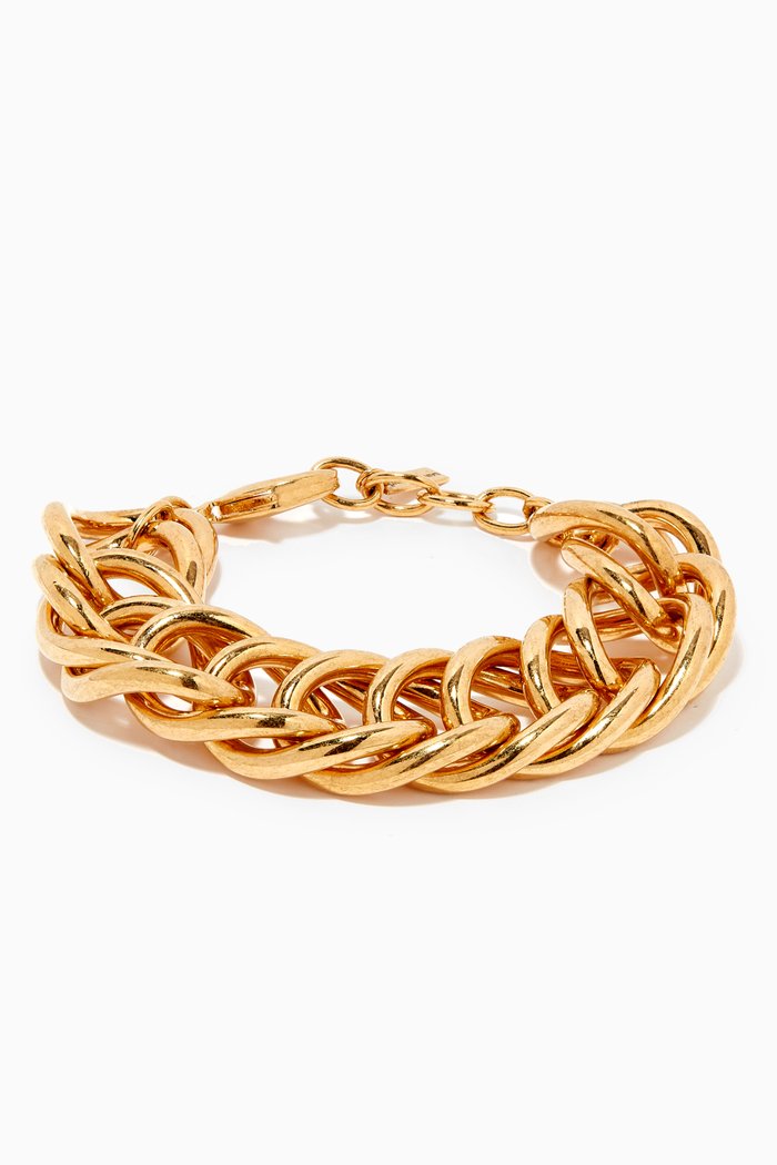

Chain Bracelet in Brass, Gold