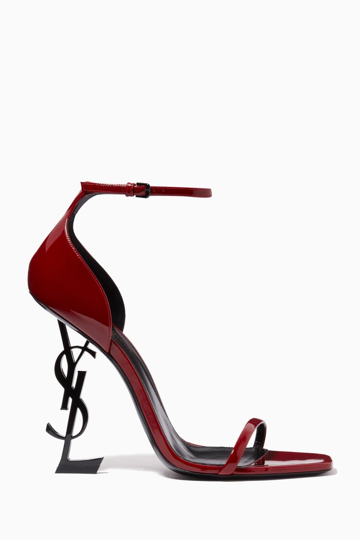 

Opyum 110 Sandals in Patent Leather, Red