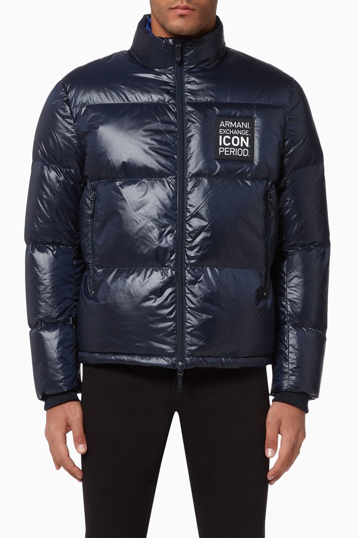 

Icon Period Nylon Down Puffer, Blue