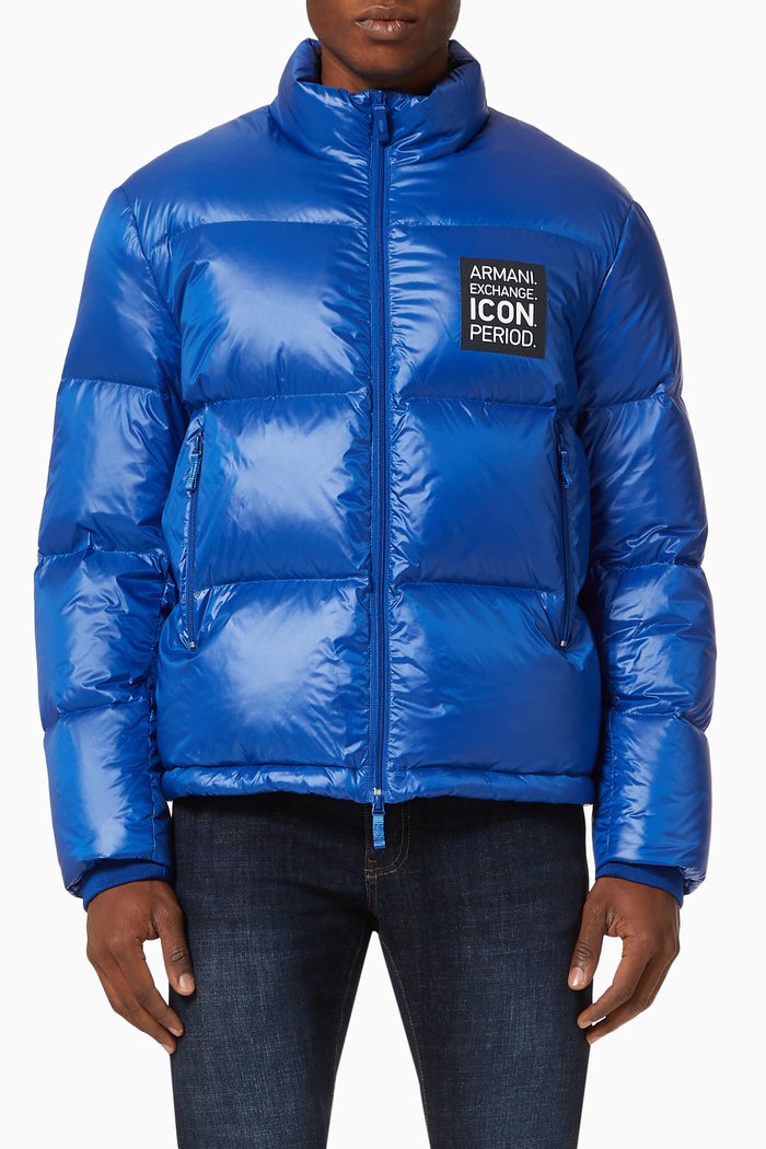 

Icon Period Nylon Down Puffer, Blue