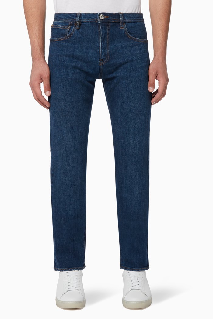 

J16 Straight Fit Denim Jeans, Blue