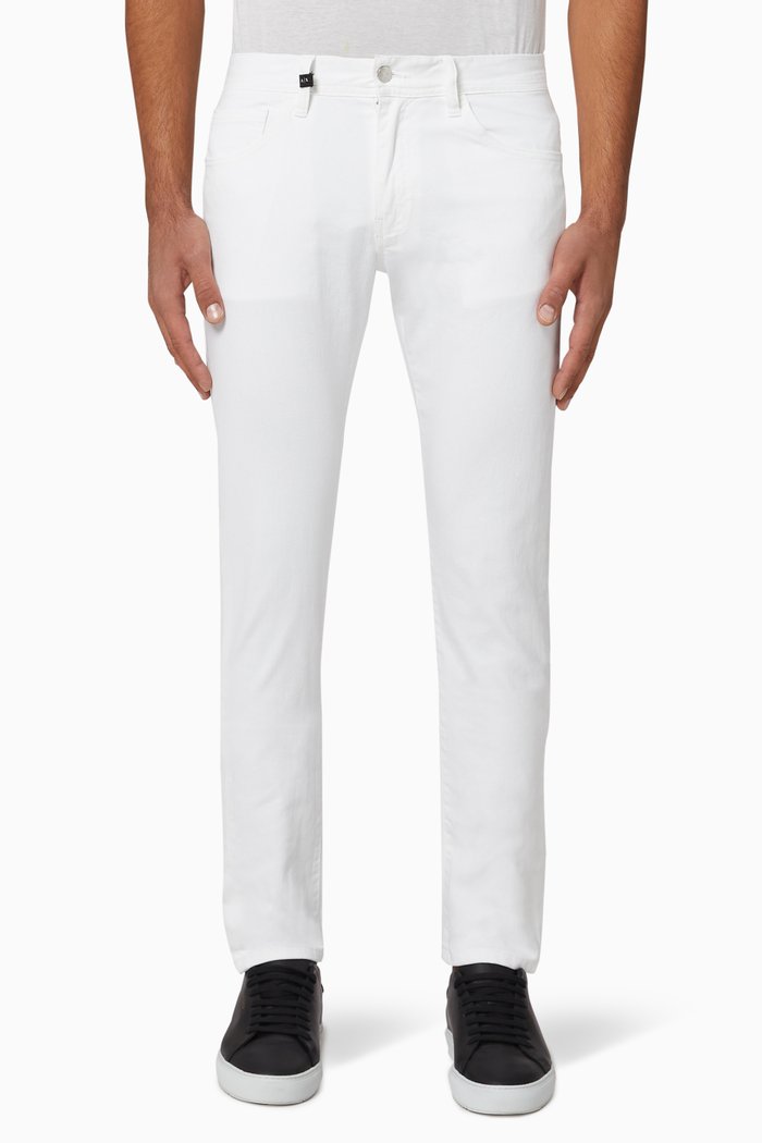

J13 Slim-Fit Jeans, White