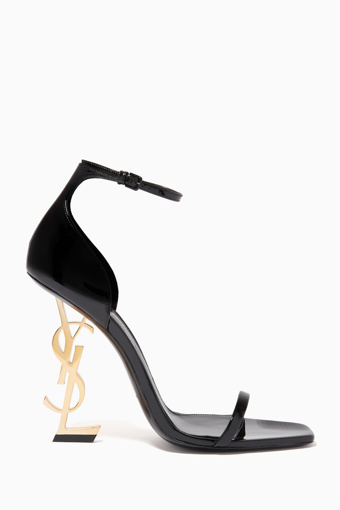 

Opyum 110 Sandals in Patent Leather, Black