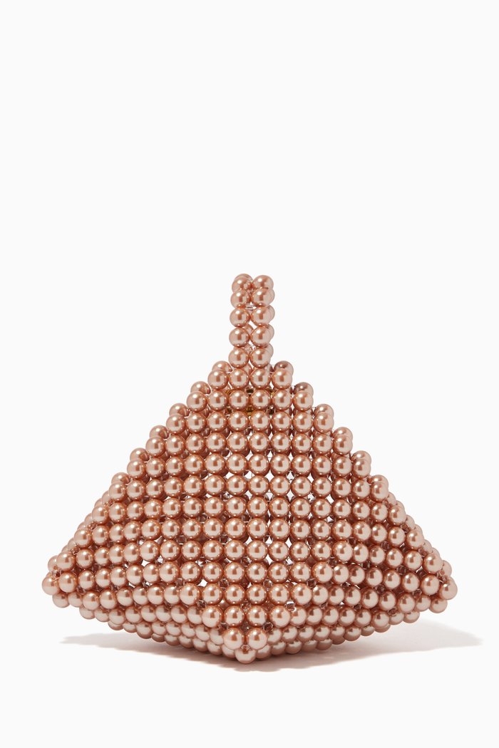 

Le Bourgeon Bracelet Bag, Rose gold