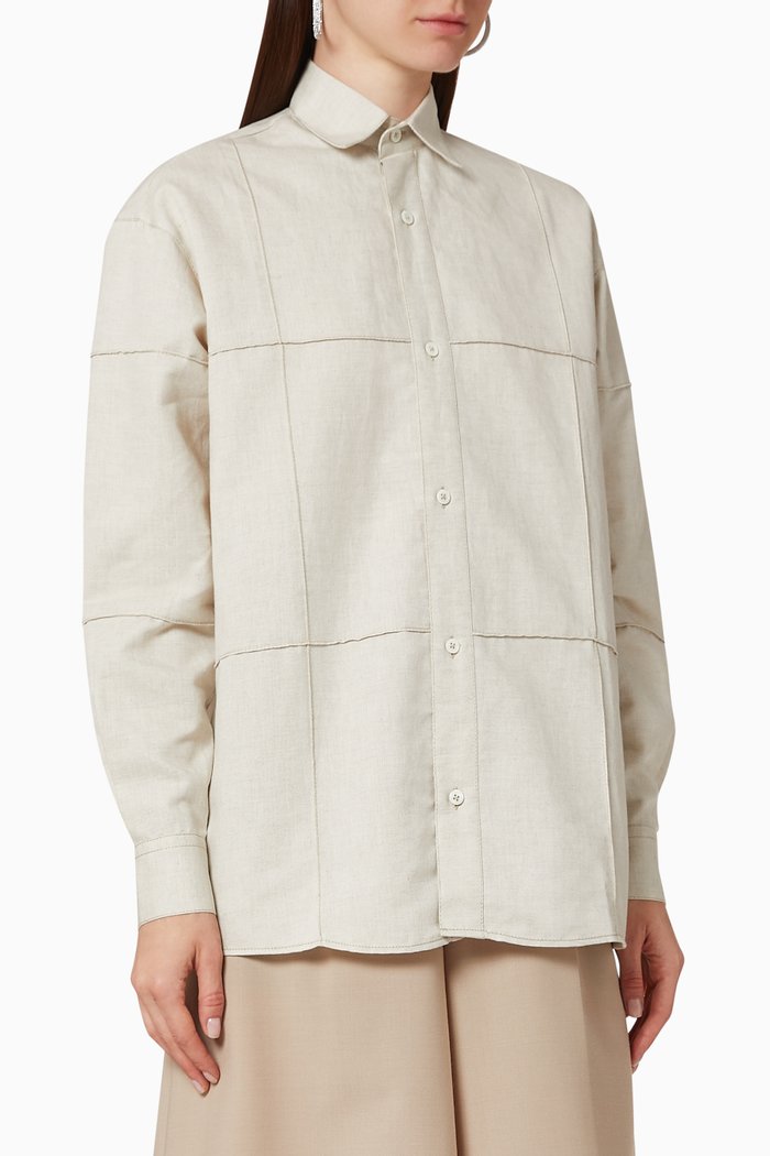 

La Chemise Carro Shirt, Neutral