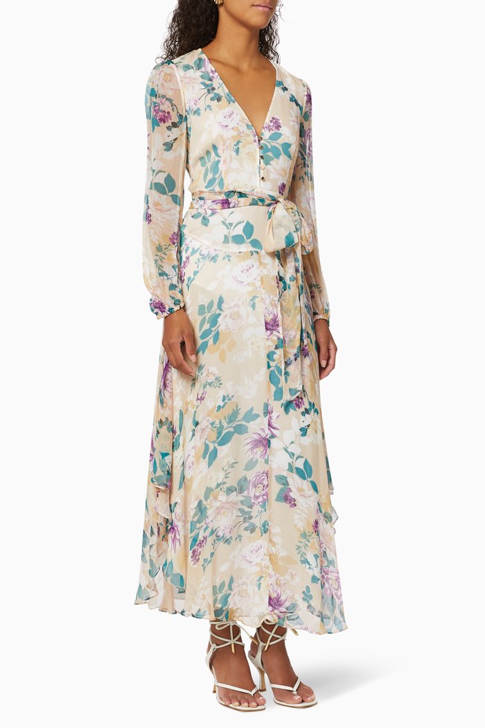 

Donatella Chiffon Dress, White