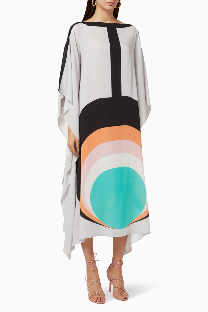 

Day Scarf Maxi Dress, Multicolour