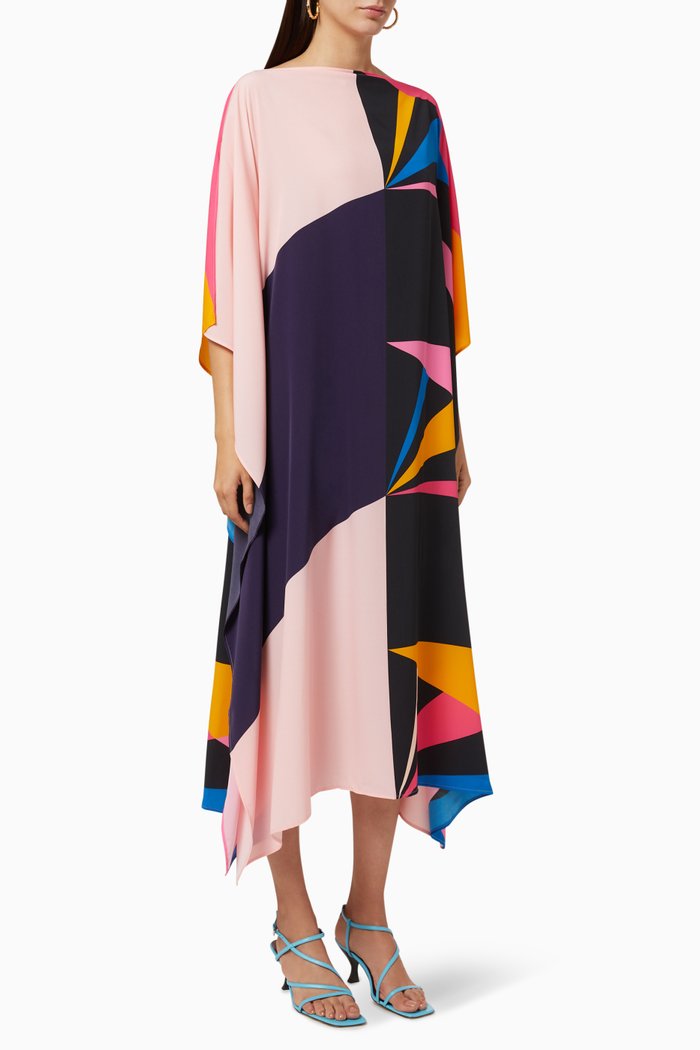 

Henri Scarf Maxi Dress, Multicolour