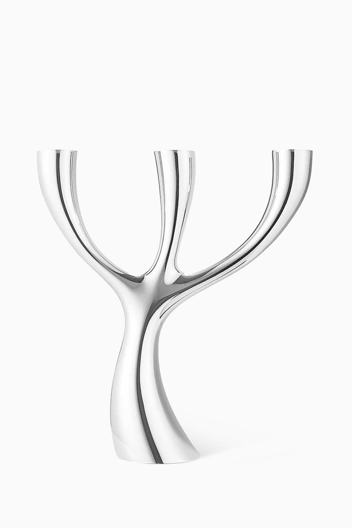 

Cobra Candelabra, Silver