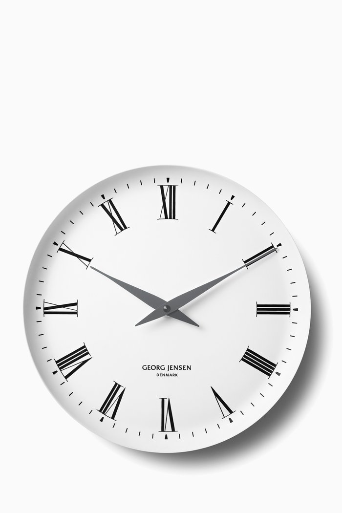 

Henning Koppel Melamine Clock, White