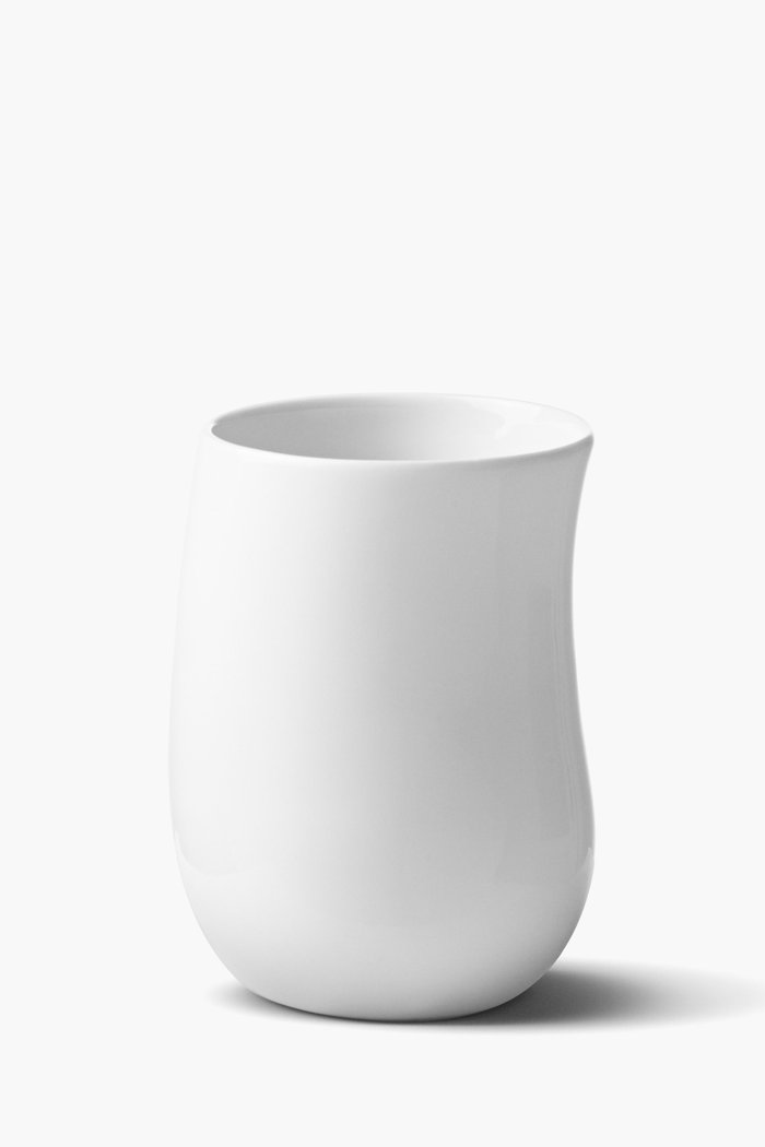 

Large Cobra Porcelain Thermo Cup, White
