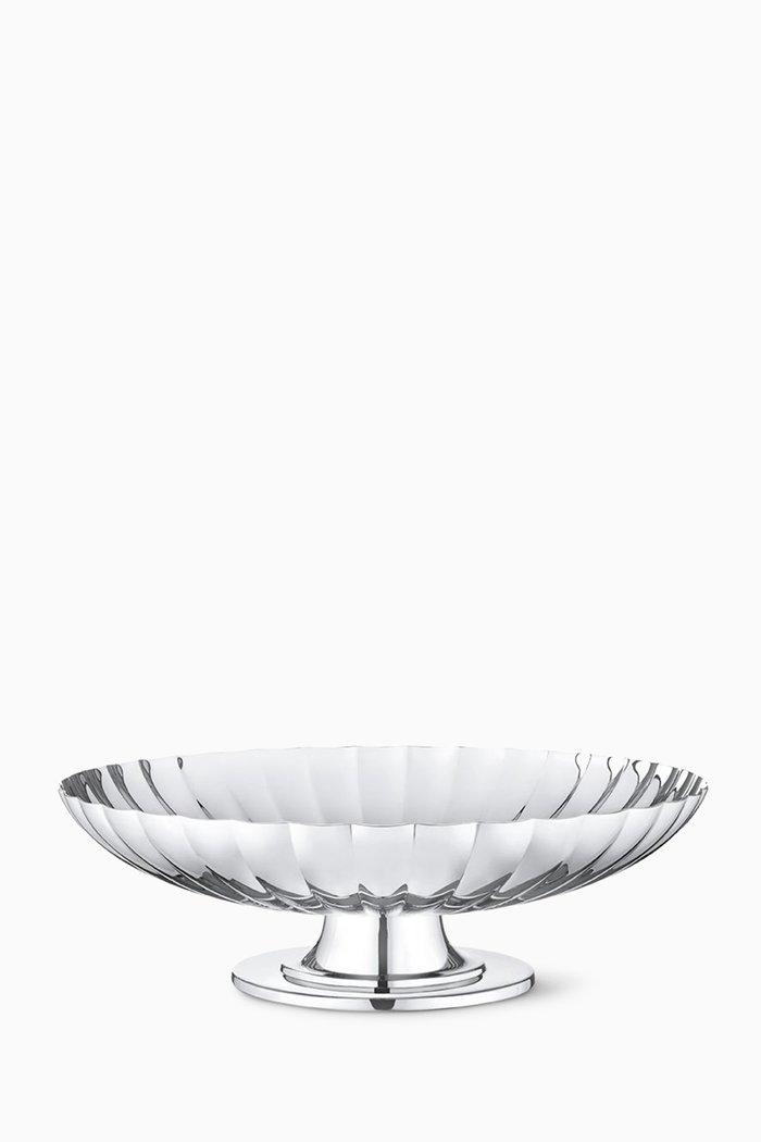 

Bernadotte Dish on Stand, Silver