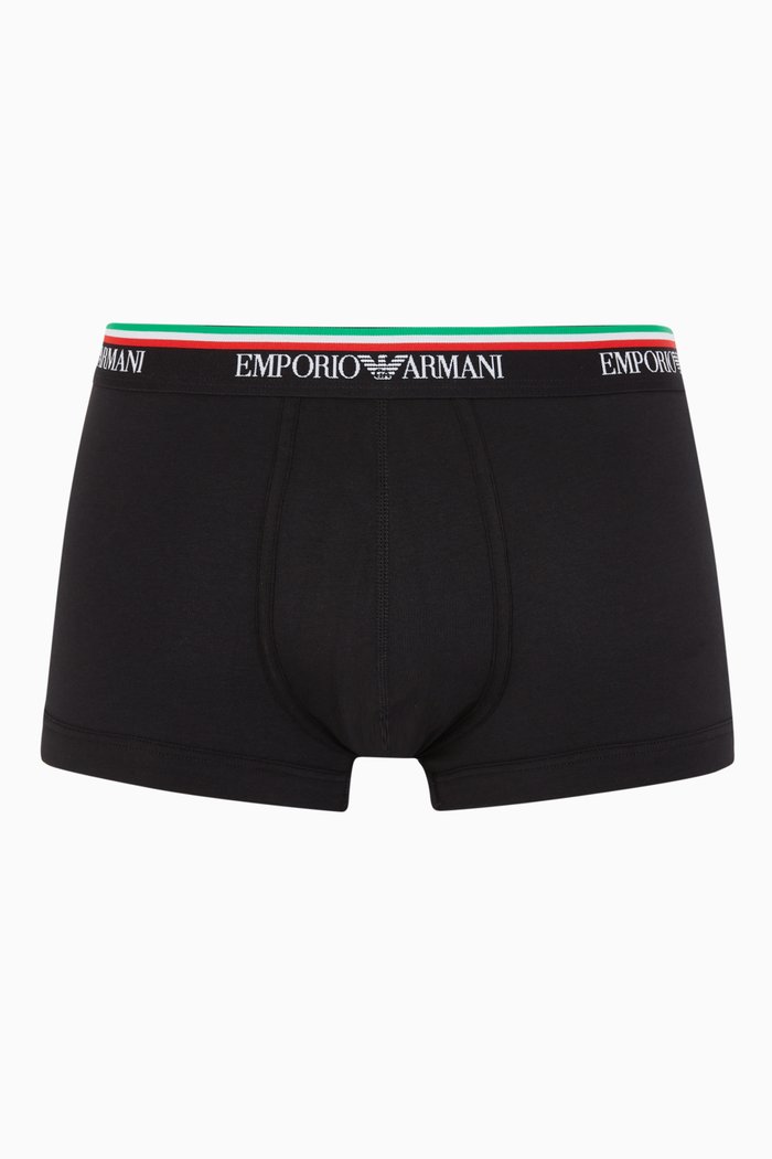 

EA Eagle Cotton Briefs, Black