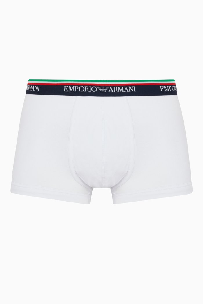 

EA Eagle Cotton Briefs, White