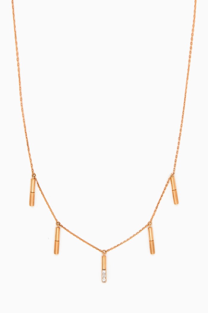 

Matisse Diamond Necklace in 14kt Rose Gold