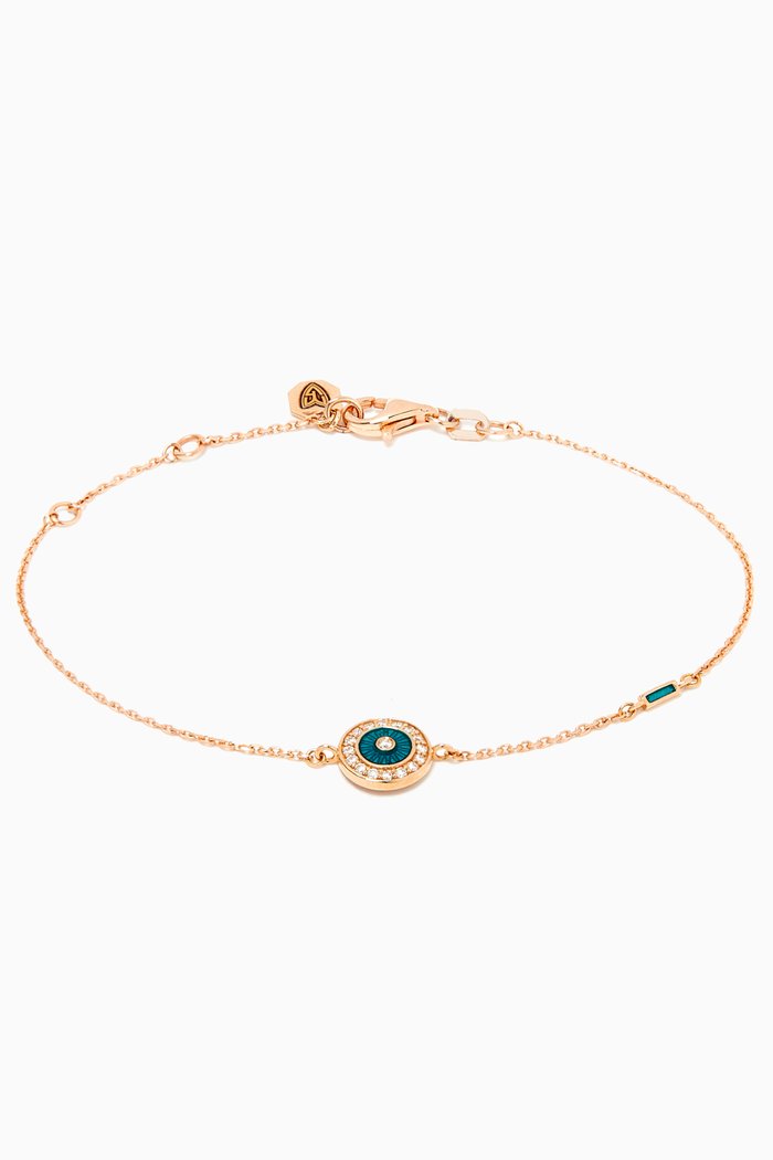 Guardian Diamond Bracelet in 14kt Rose Gold