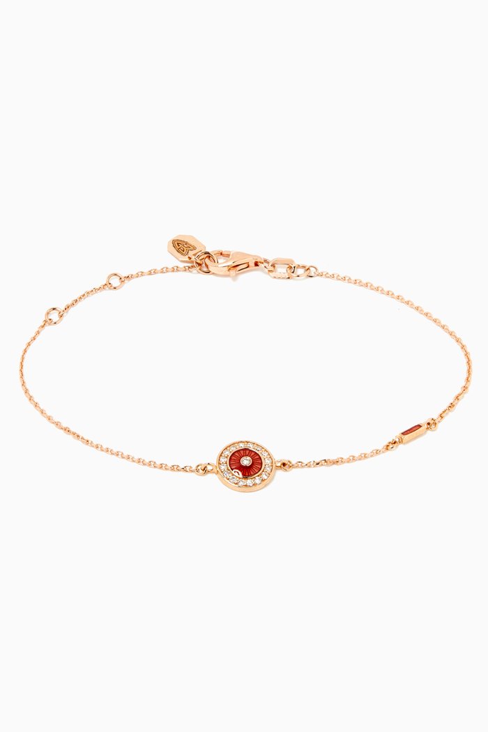

Guardian Diamond Bracelet in 14kt Rose Gold